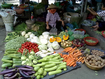 Xăng giảm giá, thực phẩm và dịch vụ vẫn đứng giá (12/06/2012)