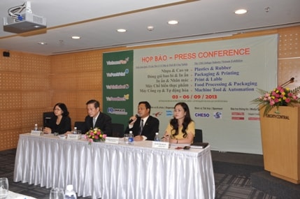 Triển lãm VnPackPrint, VnFoodtech, VnPrintLabel & Linkage Việt Nam 2013