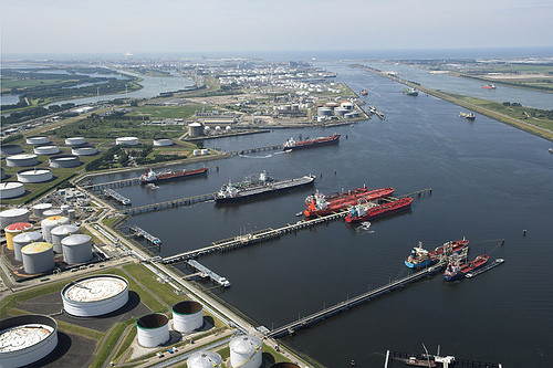 Cảng Rotterdam trung tâm logistics Châu Âu