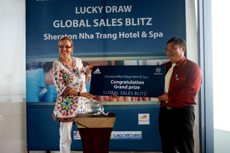 Chương trình  rút thăm trúng thưởng “Global Sales Bltiz” Sheraton Nha Trang Hotel & Spa