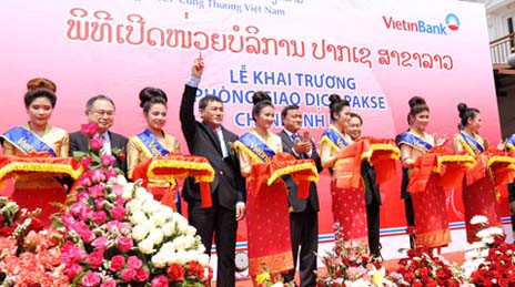 Vietinbank expands to Laos