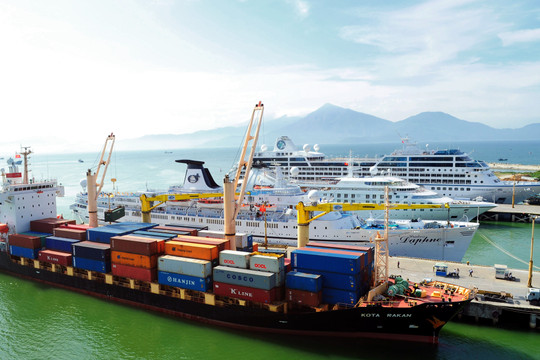 Tải trọng cảng Đà Nẵng tăng 37 % trong quý I