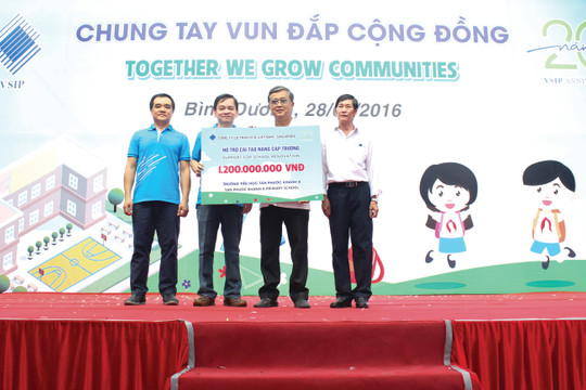 VSIP khai mạc ngày hội cuối tuần vì cộng đồng: Đánh dấu 20 năm cam kết phát triển cùng Việt Nam