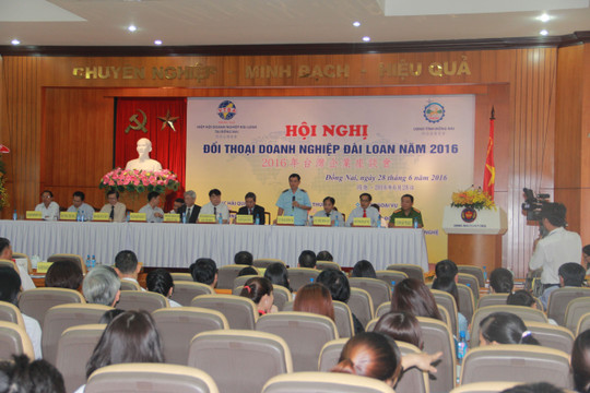 Hội nghị đối thoại doanh nghiệp Đài Loan tại Đồng Nai năm 2016