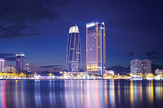 Expanding urban open space a view from the North - West of Danang