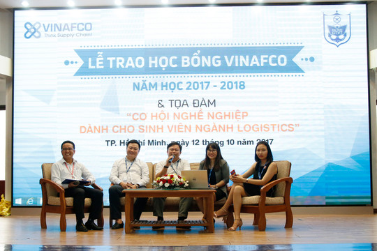 VINAFCO: Đồng hành cùng sinh viên ngành logistics