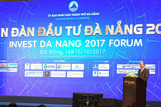 Gần 1.000 đại biểu tham dự “diễn đàn đầu tư Đà Nẵng 2017”