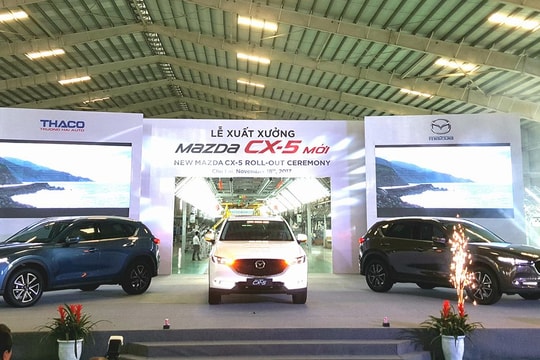 THACO Trường Hải xuất xưởng xe Mazda CX-5 mới