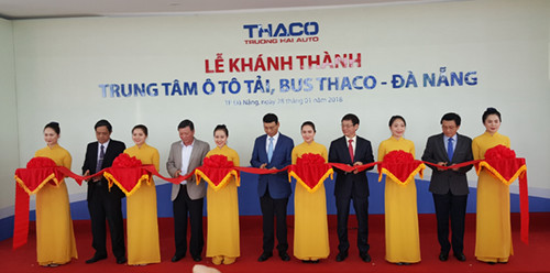 Thaco khai trương trung tâm ô tô tải, bus tại Đà Nẵng