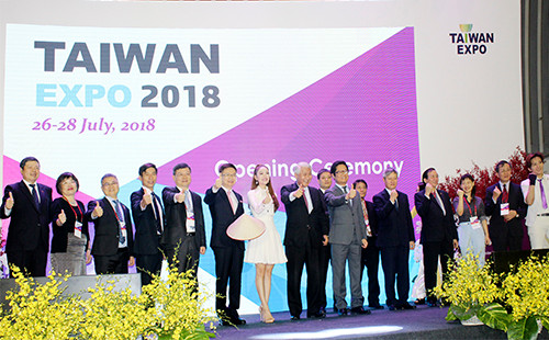 Khai mạc TAIWAN EXPO 2018: “Công nghệ xanh – cho cuộc sống thông minh hơn”
