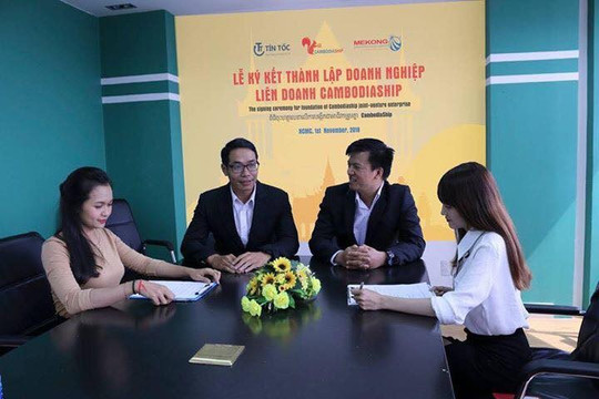 Doanh nghiệp logistics Việt cùng phát triển thị trường Campuchia