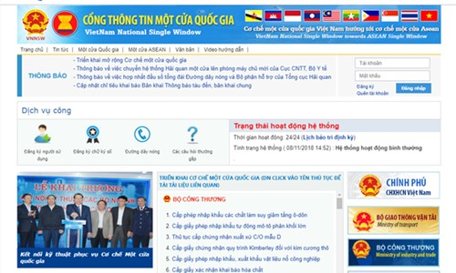 Bộ Công Thương sắp kết nối 5 thủ tục vào Cơ chế một cửa quốc gia