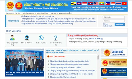 Bộ Công Thương chính thức kết nối thêm 5 thủ tục vào Cơ chế một cửa quốc gia