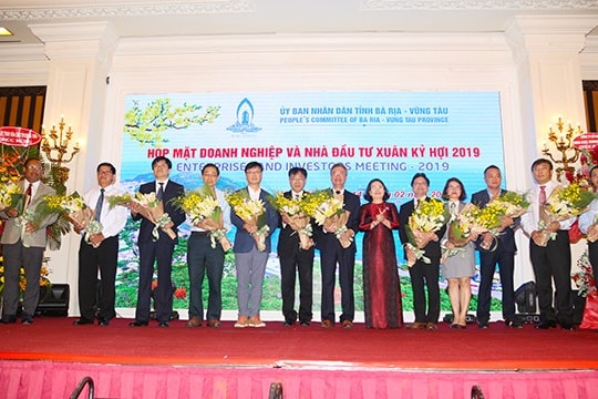 Tỉnh BR-VT: Họp mặt doanh nghiệp và nhà đầu tư xuân Kỷ Hợi 2019