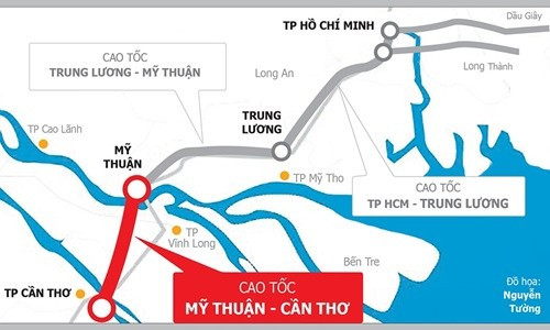 Rốt ráo đẩy nhanh tiến độ cao tốc Mỹ Thuận - Cần Thơ
