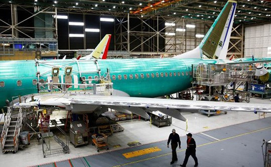 Boeing mạnh tay giảm sản lượng máy bay 737 Max