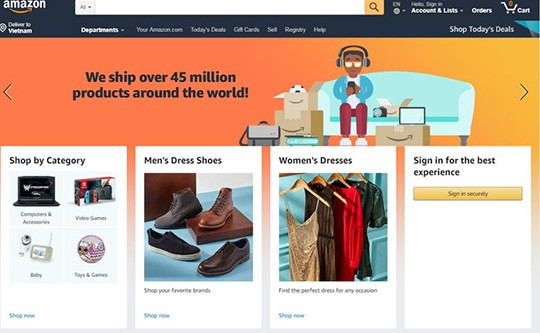 Đăng ký bán hàng trên Amazon: Cơ hội “lên sàn” cho những doanh nghiệp uy tín