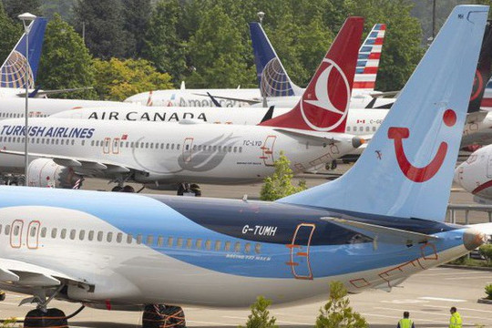 Boeing ước tính thiệt hại gần 5 tỷ USD vì 737 Max bị đình bay kéo dài