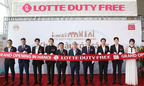 Lotte mở cửa hàng miễn thuế thứ 3 tại Việt Nam