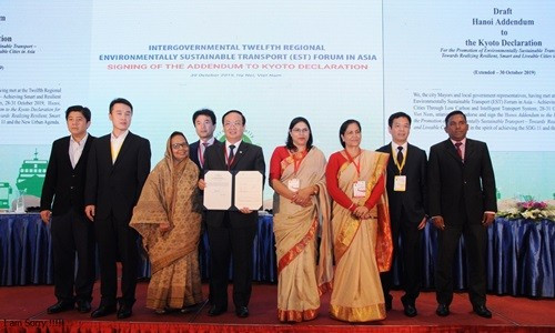 Việt Nam cam kết thúc đẩy GTVT bền vững, giảm ô nhiễm môi trường