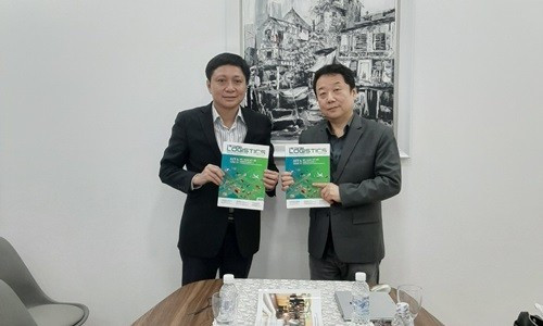 Chủ tịch Tập đoàn Nagaoka Metal Industries Nhật Bản đến thăm và làm việc tại Tòa soạn Vietnam Logistics Review