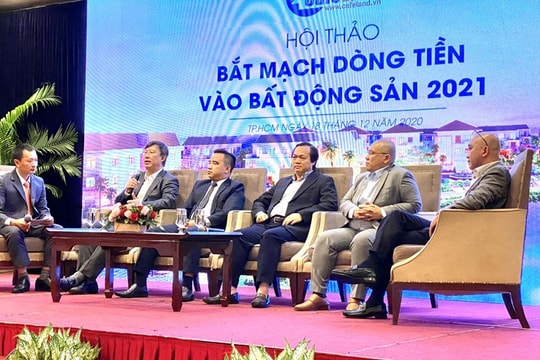 Bắt mạch dòng tiền vào bất động sản 2021