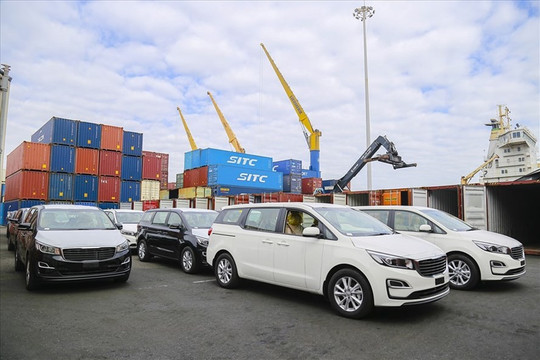 Năm 2020 Thaco hoàn thành mục tiêu xuất khẩu hơn 1.400 ôtô, linh kiện