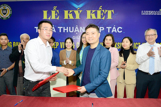 Ký kết thỏa thuận hợp tác giữa Trường Đại học Công nghiệp Vinh và Công ty TNHH Luxshare ICT