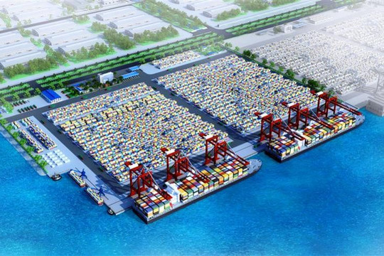 Cảng Hải Phòng khởi động bến container số 3, 4 cho tàu đến 100.000 DWT