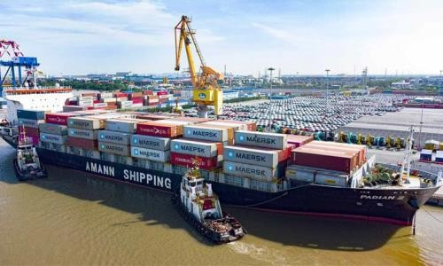 Tổng sản lượng hàng hóa thông qua khu vực Hải Phòng đạt hơn 7,4 triệu tấn