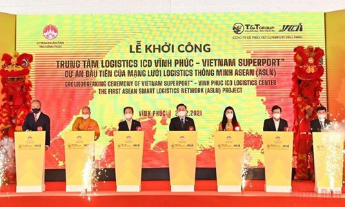 Khởi công dự án đầu tiên của mạng lưới logistics thông minh ASEAN