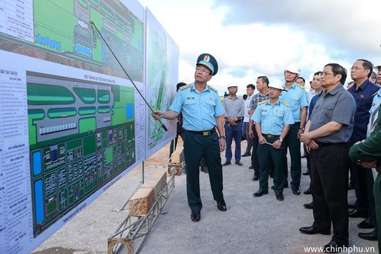 Thủ tướng Phạm Minh Chính và những chỉ đạo ở dự án sân bay Phan Thiết