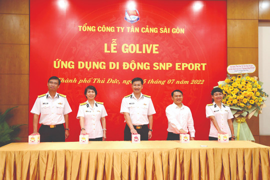 Chính thức ra mắt ứng dụng di động: SNP Eport của Tân cảng Sài Gòn