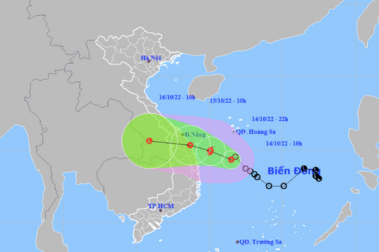 Chủ động ứng phó áp thấp nhiệt đới tại miền Trung