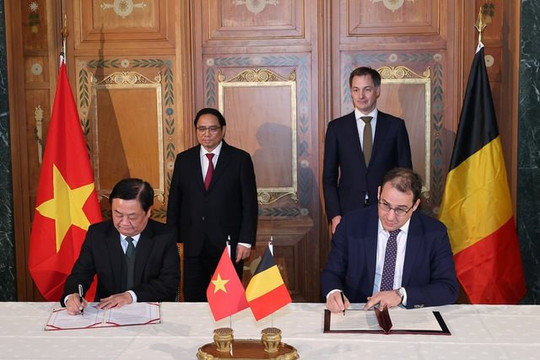 Việt Nam - Bỉ: Nghiên cứu việc phát triển trung tâm cảng và dịch vụ logistics 
