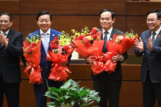 Ông Trần Hồng Hà và ông Trần Lưu Quang làm Phó Thủ tướng