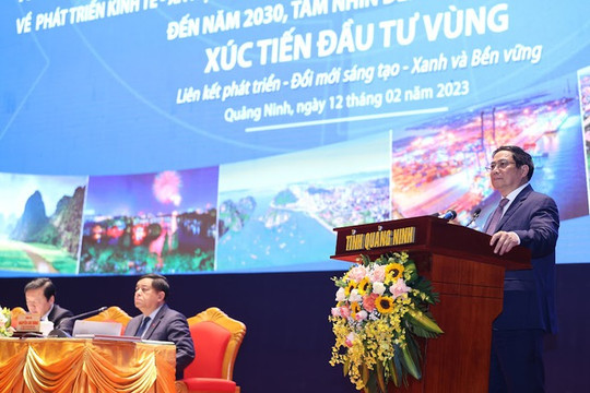 Thủ tướng Phạm Minh Chính: Vùng ĐBSH phải thực sự là vùng động lực phát triển hàng đầu, có vai trò định hướng, dẫn dắt...