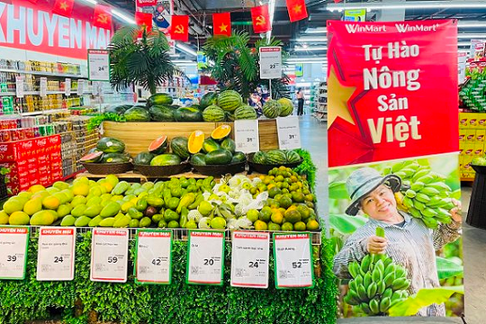 WinCommerce đẩy mạnh tiêu thụ nông sản Việt tại chuỗi bán lẻ WinMart/WinMart+