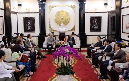 Lâm Đồng: Lãnh đạo UBND tỉnh tiếp Đại sứ đặc mệnh toàn quyền Vương quốc Hà Lan