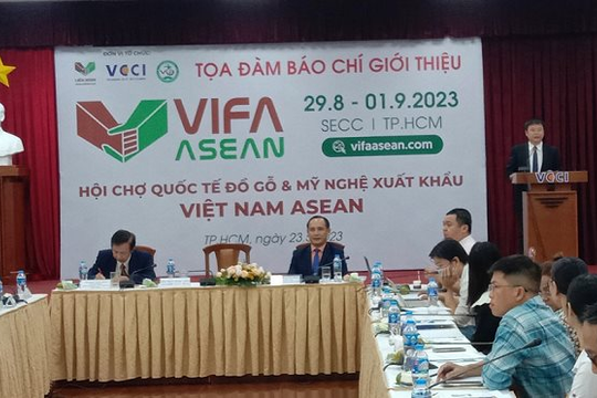 VIFA ASEAN 2023 kết nối chuỗi cung cầu sản phẩm nội thất từ Đông Nam Á