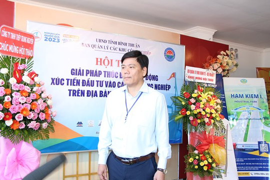 Trung tâm xúc tiến đầu tư phía Nam hỗ trợ tỉnh Bình Thuận thu hút các nhà đầu tư