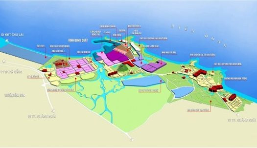 Lập Quy hoạch phân khu xây dựng tỷ lệ 1/2000 Khu đô thị, dịch vụ Đông Nam Dung Quất