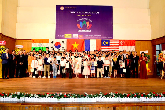 Closing ceremony and award ceremony of the Ho Chi Minh city Piano competition 2023