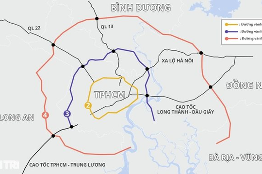 17.000 tỷ đồng làm 35km đường Vành đai 4 TPHCM qua Đồng Nai