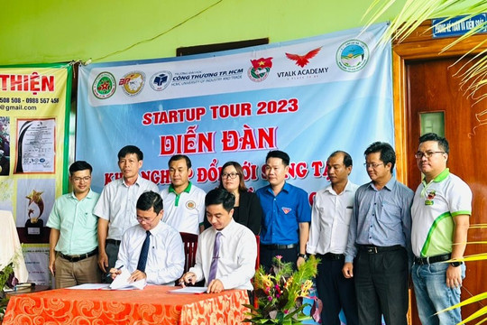 HUIT Startup Tour 2023 và Diễn đàn Khởi nghiệp Đổi mới sáng tạo tại Bình Phước