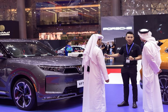 VinFast giới thiệu 4 mẫu ô tô điện tại Triển lãm Geneva International Motor Show Qatar 