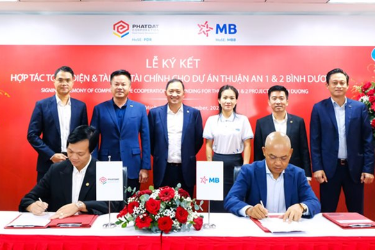 MB Bank cung cấp giải pháp tài chính toàn diện dự án Thuận An 1&2