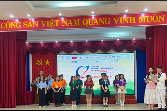 Cuôc thi Tài năng trẻ Logistics Việt Nam 2023 giúp các bạn sinh viên trao dồi kiến thức và kỹ năng