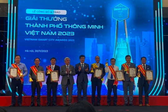 Vinh danh và Trao Giải thưởng Thành phố thông minh Việt Nam 2023 lần thứ IV
