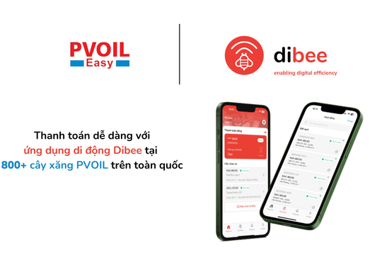 Dibee và PVOIL công bố quan hệ đối tác với mục tiêu số hóa trải nghiệm thanh toán nhiên liệu tại Việt Nam